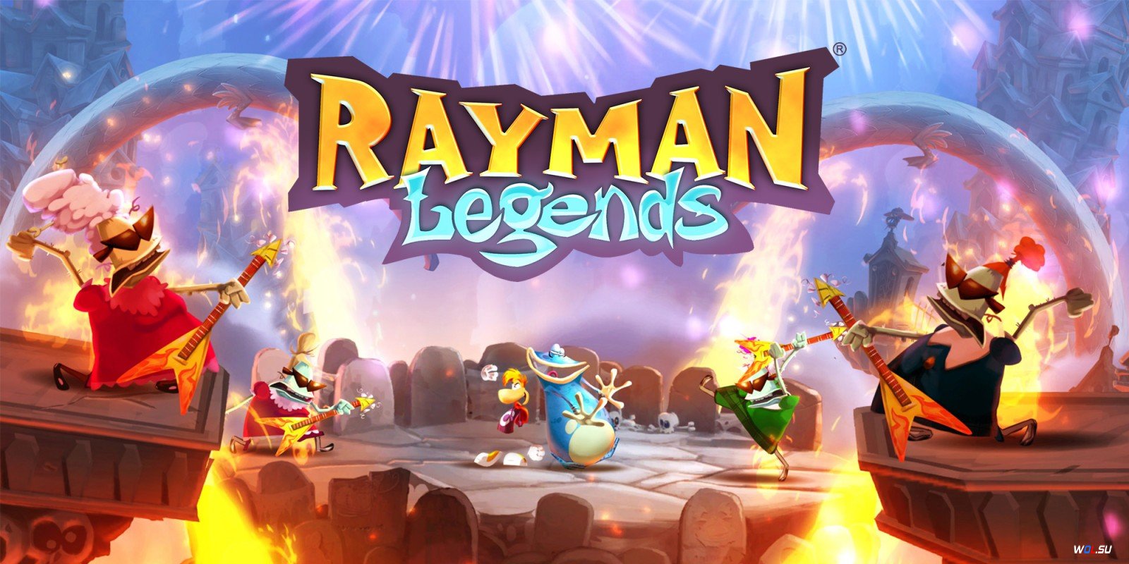 Rayman Legends: Сохранение (Пройдена на 100%, открыты все картины, персонажи и существа)