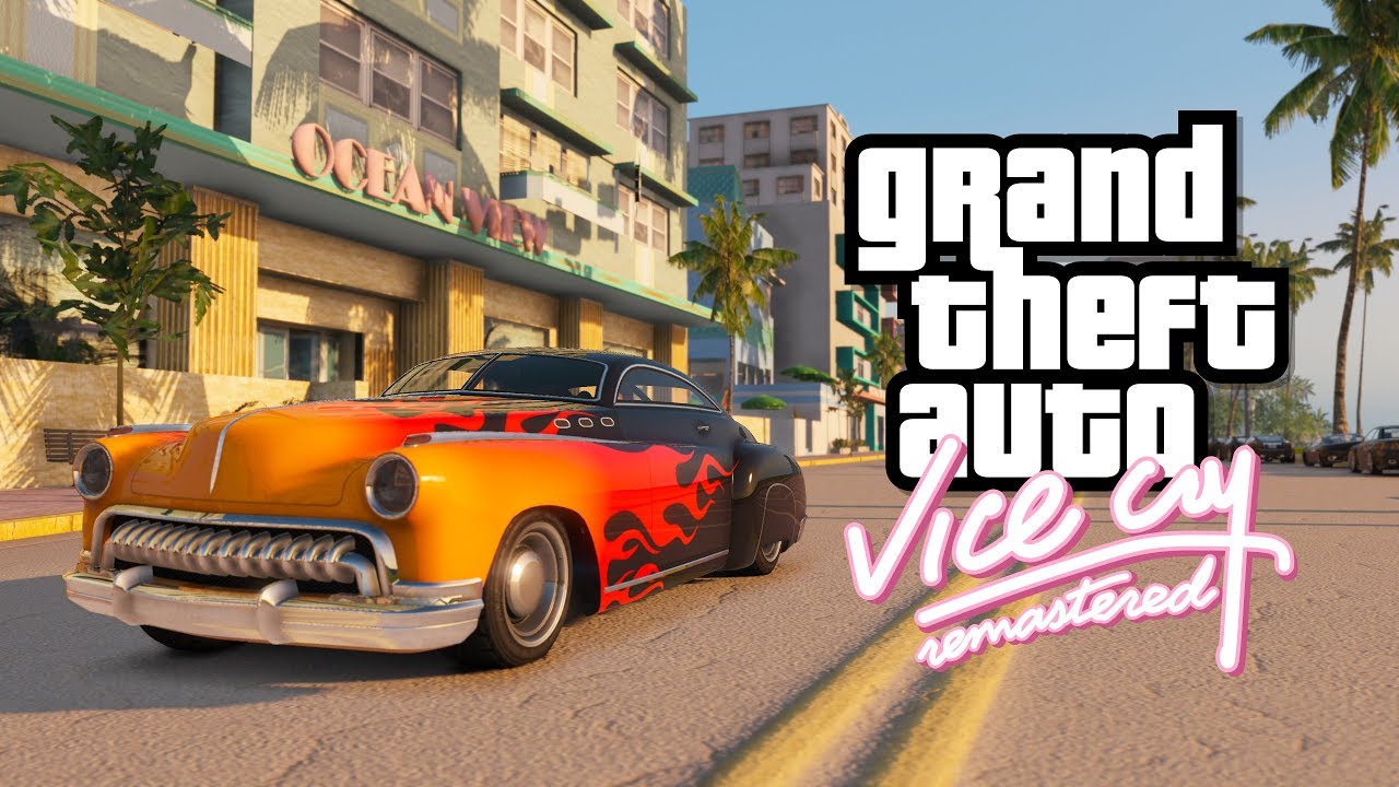 Состоялся релиз мода - ремастер Vice City на основе GTA V