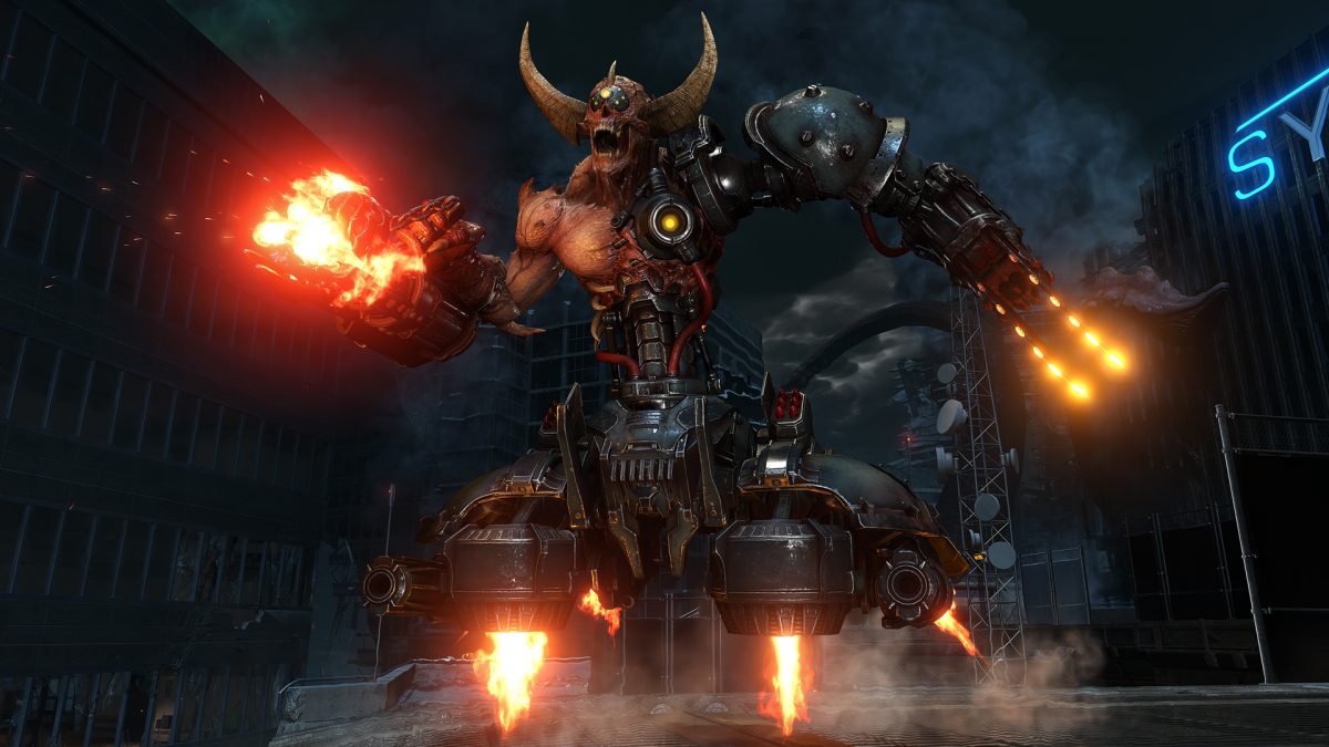 Doom Eternal — гайд по  боссу Doom Hunter