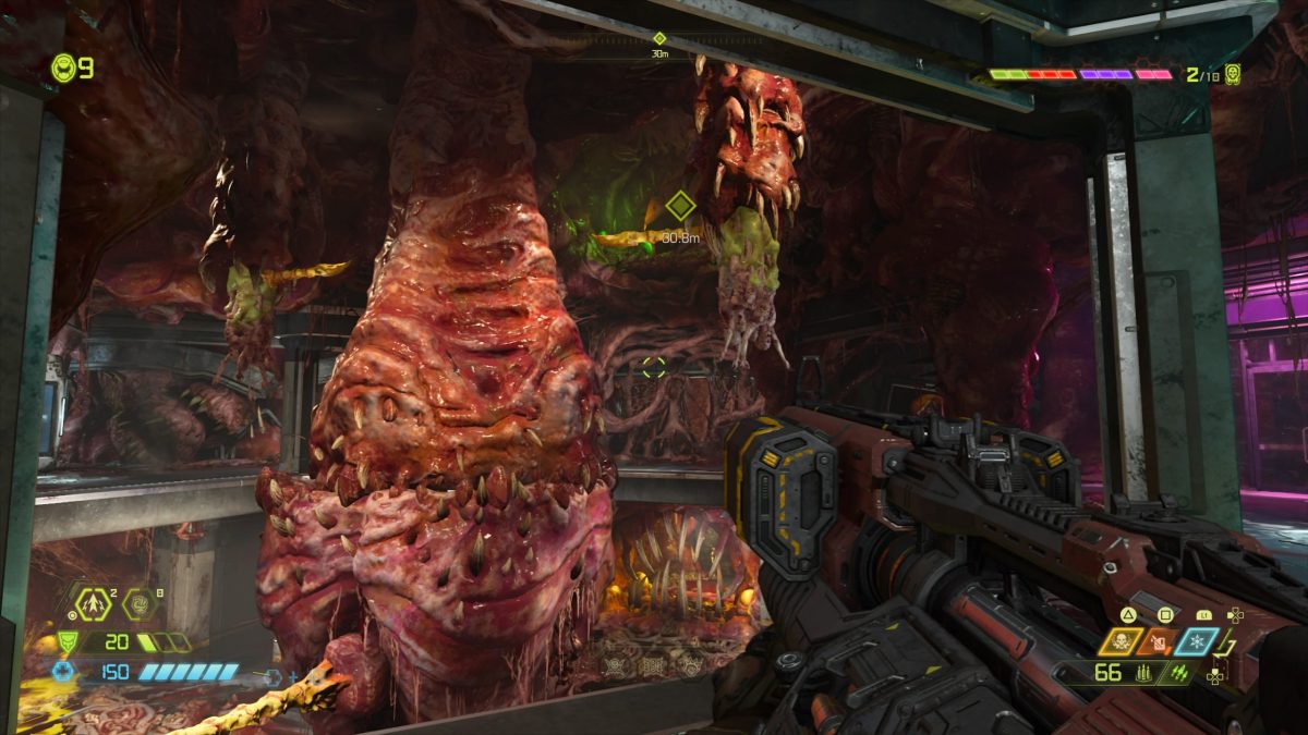 Doom Eternal — расположение предметов в Super Gore Nest