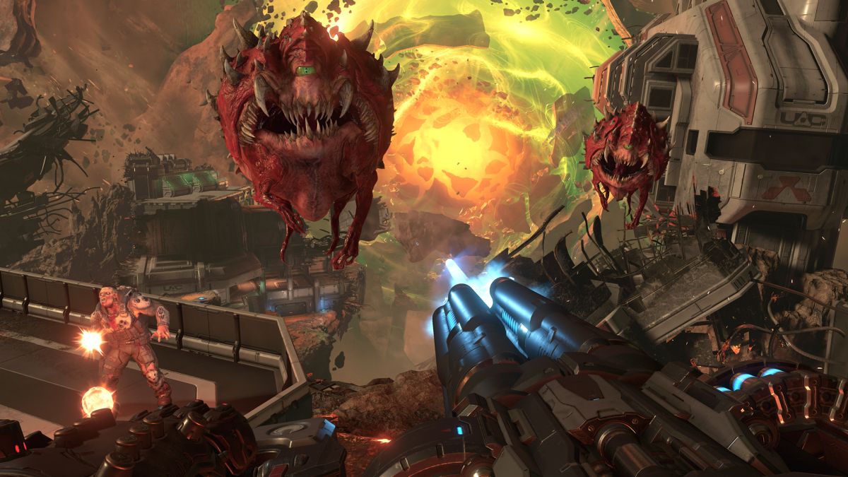 Doom Eternal — расположение предметов в Mars Core