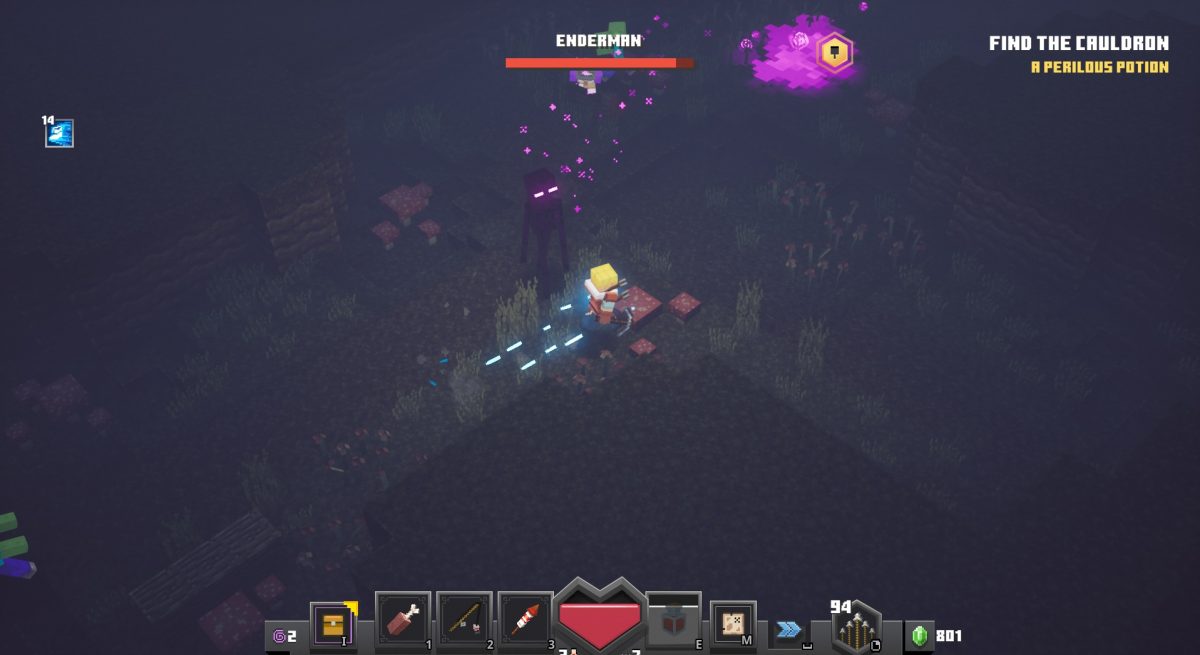Minecraft Dungeons — гайд по боссу Enderman