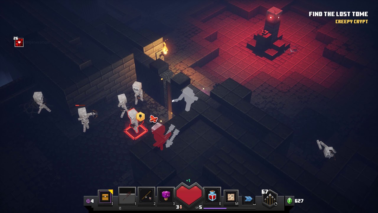 Minecraft Dungeons — как разблокировать Creepy Crypt