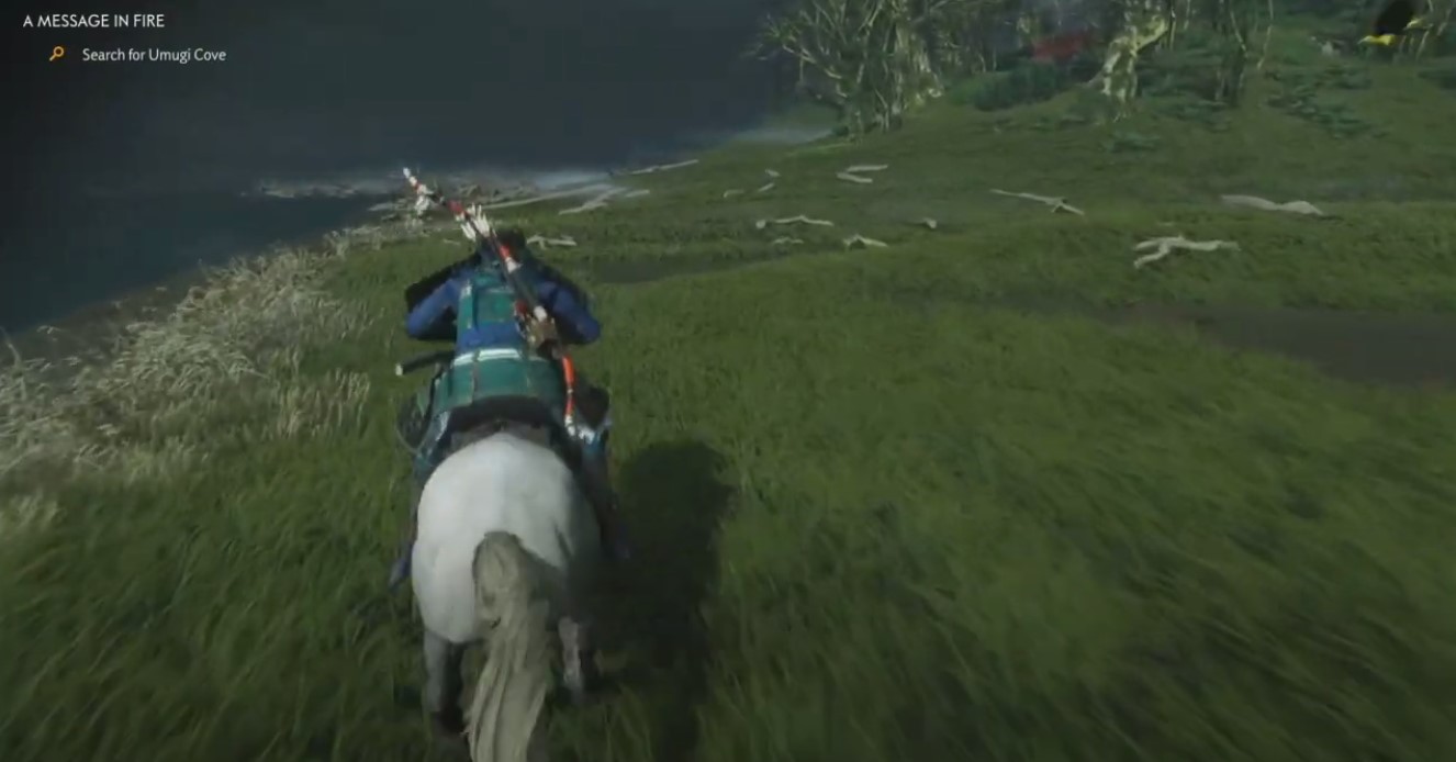 Ghost of Tsushima — прохождение миссии Огненное послание