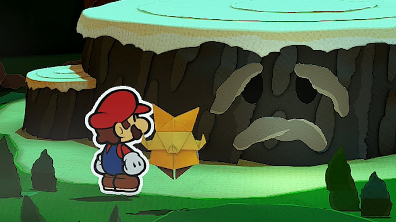 Paper Mario: The Origami King — прохождение и коллекционные предметы Шепчущего Леса Paper Mario: The Origami King — прохождение и коллекционные предметы Шепчущего Леса