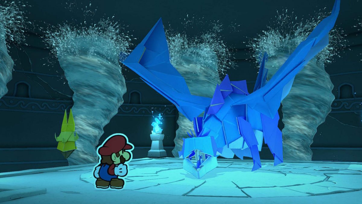 Paper Mario: The Origami King — как победить водяного Веллюменталя