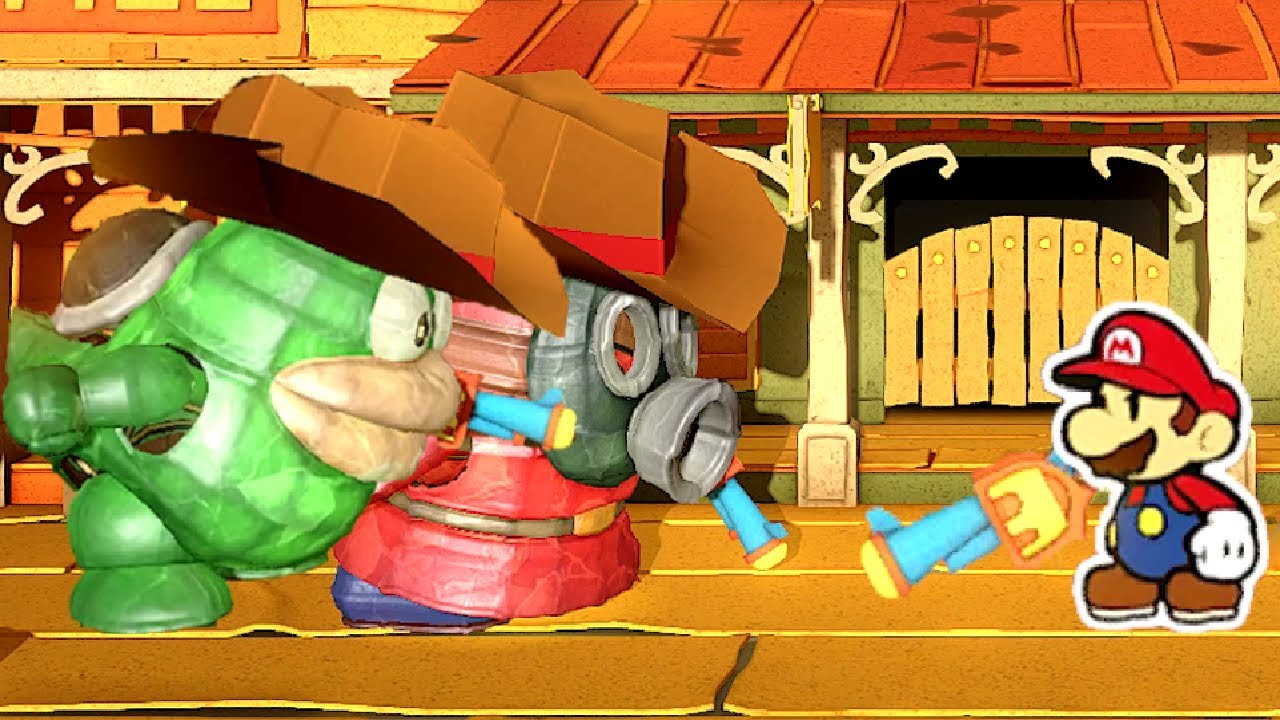 Paper Mario: The Origami King — прохождение и коллекционные предметы Большого Театра Шо
