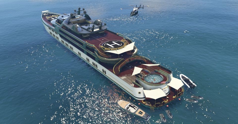 Grand Theft Auto Online — как получить экипировку капитана яхты