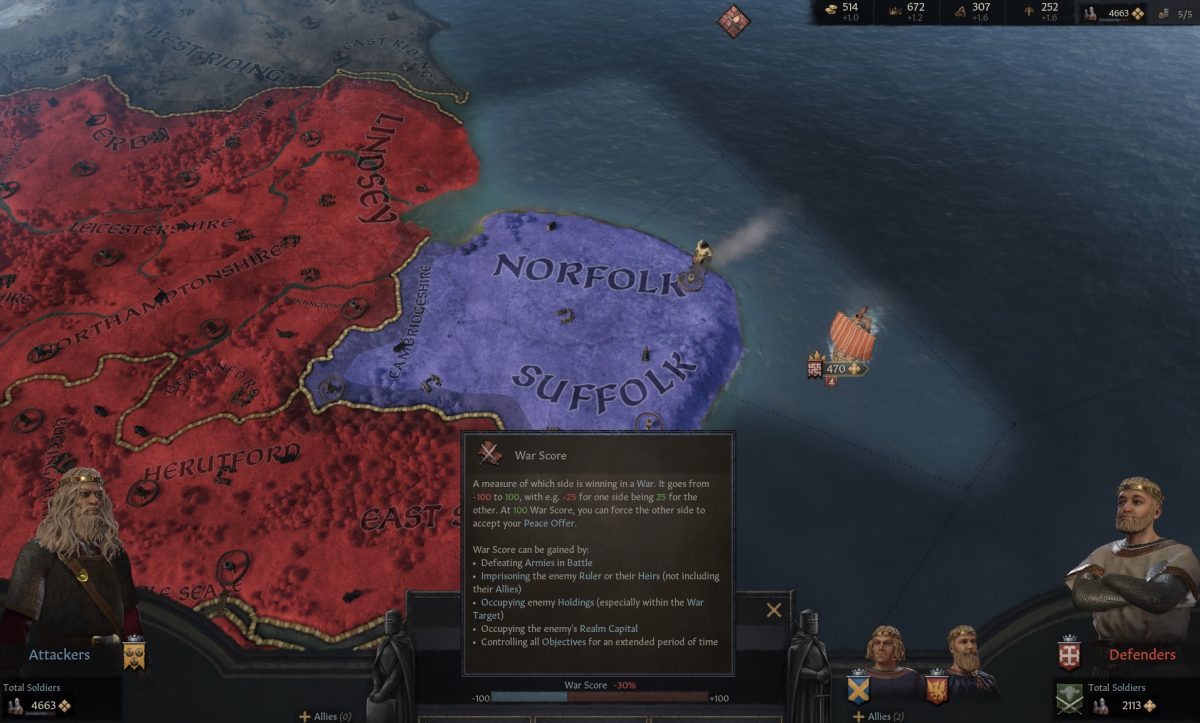 Crusader Kings III — консольные команды