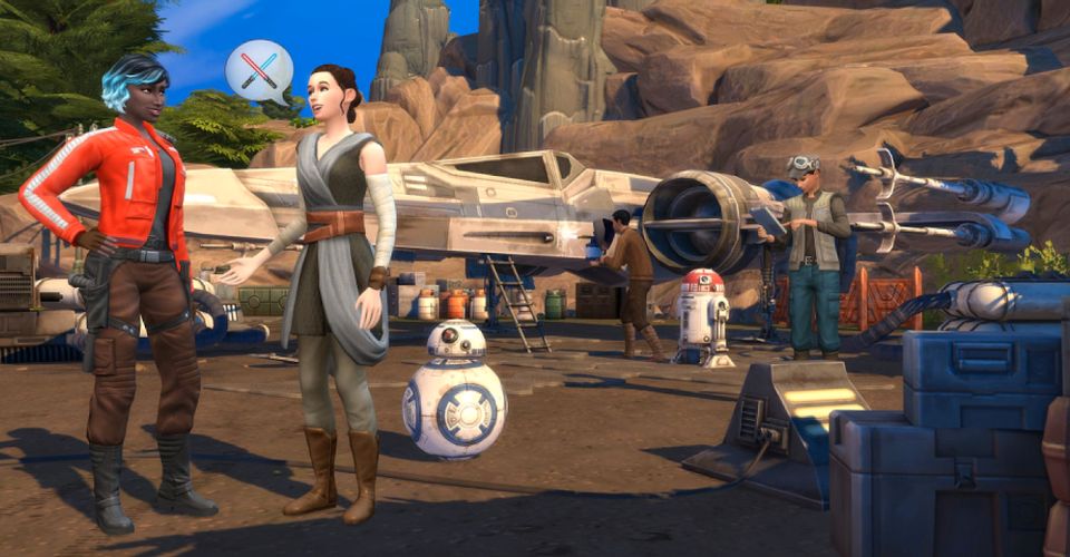 Sims 4: Star Wars: Journey to Batuu, The — как добраться до Батуу Sims 4: Star Wars: Journey to Batuu, The — как добраться до Батуу