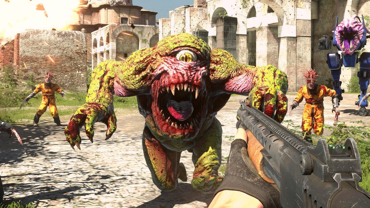 Serious Sam 4 — Глава 3 «Четыре всадника Апокалипсиса» прохождение