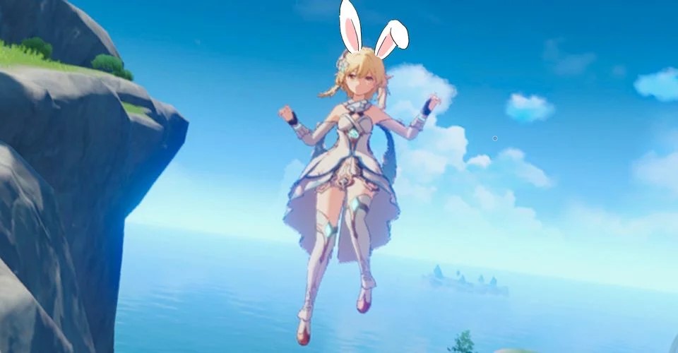 Genshin Impact — как использовать Bunny Hop для быстрого передвижения