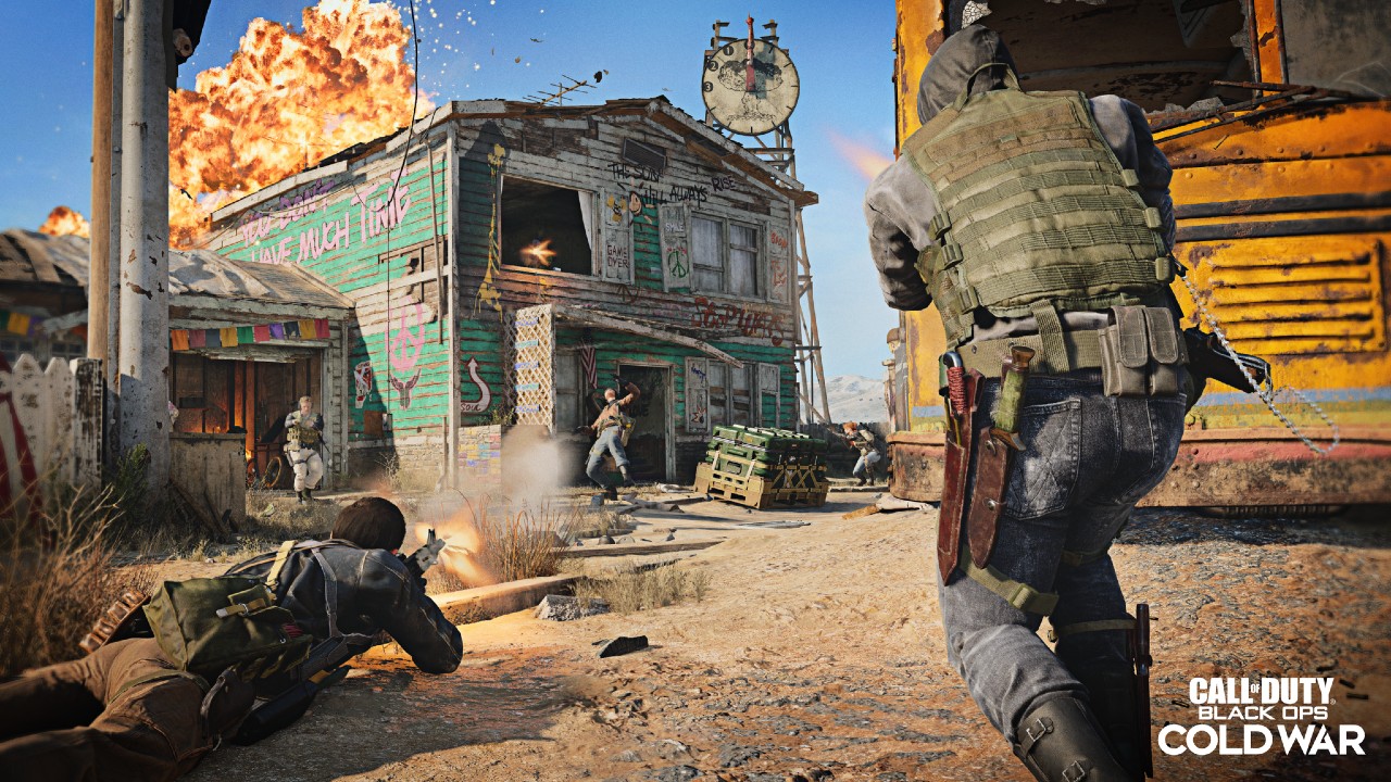Call of Duty: Black Ops - Cold War — как выйти за пределы карты Nuketown ’84 Call of Duty: Black Ops - Cold War — как выйти за пределы карты Nuketown ’84