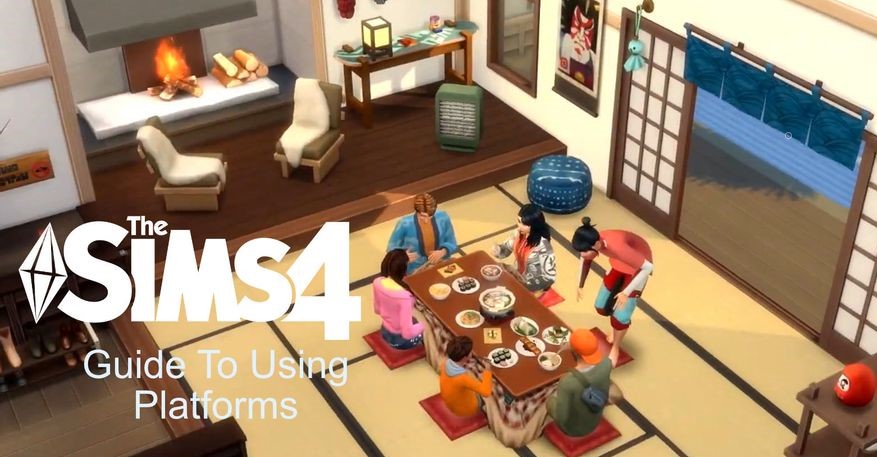 Sims 4: Snowy Escape, The — гайд по использованию платформ