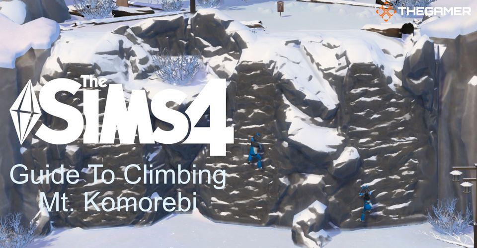 Sims 4: Snowy Escape, The — как покорить гору Комореби
