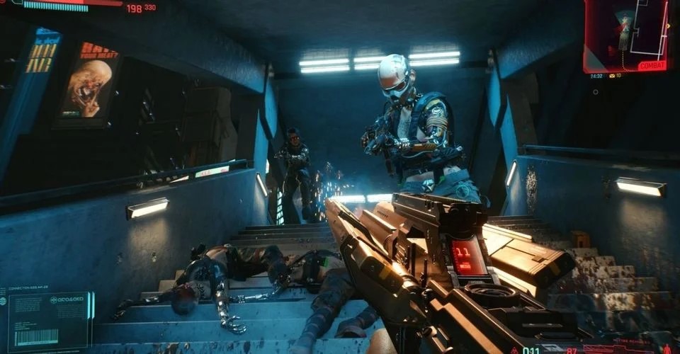 Cyberpunk 2077 — как убрать оружие в кобуру
