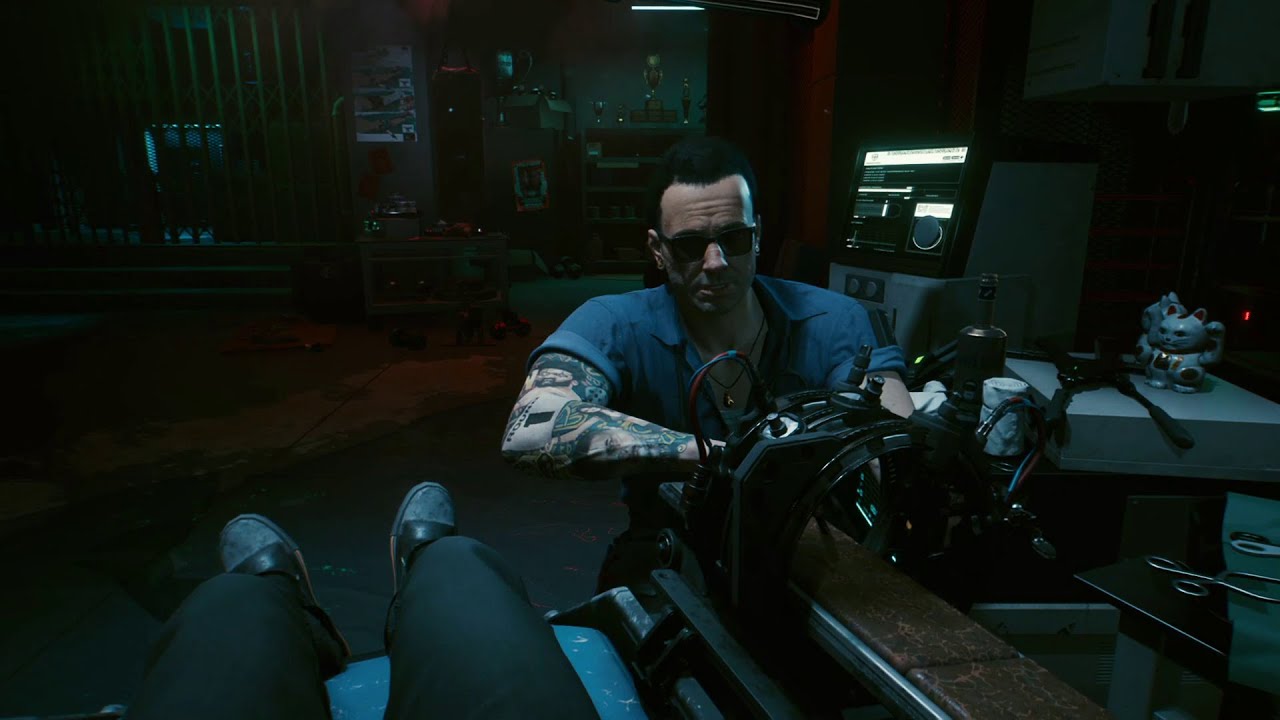 Cyberpunk 2077 — прохождение миссии Рипердок