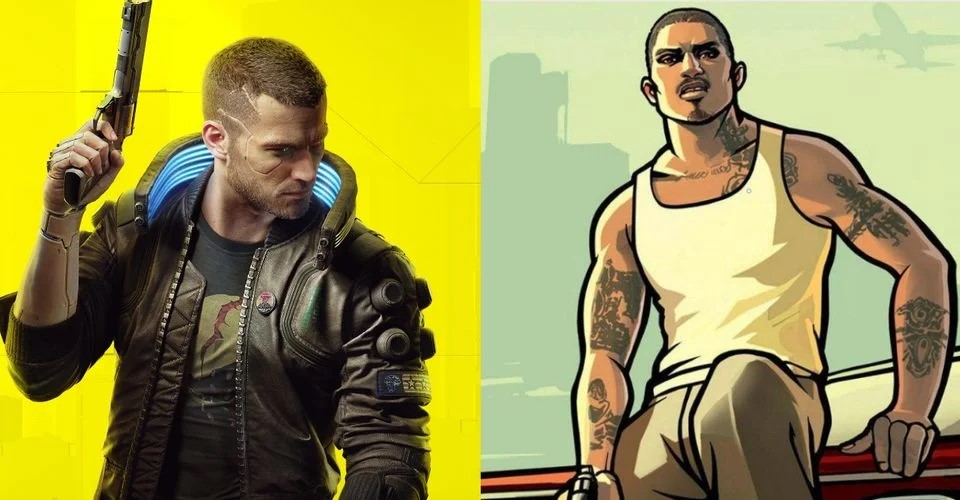 Как найти пасхалку на GTA San Andreas в Cyberpunk 2077
