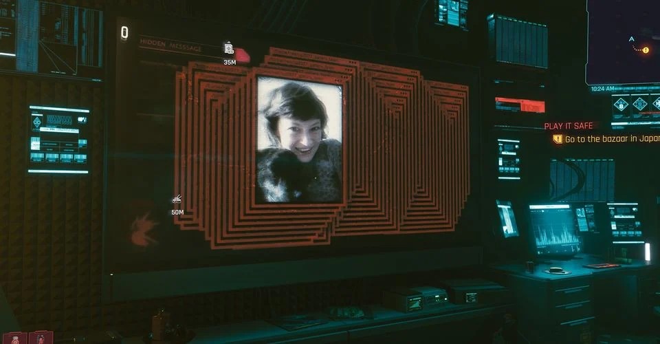 Где найти скрытую комнату с фотографиями разработчиков в Cyberpunk 2077