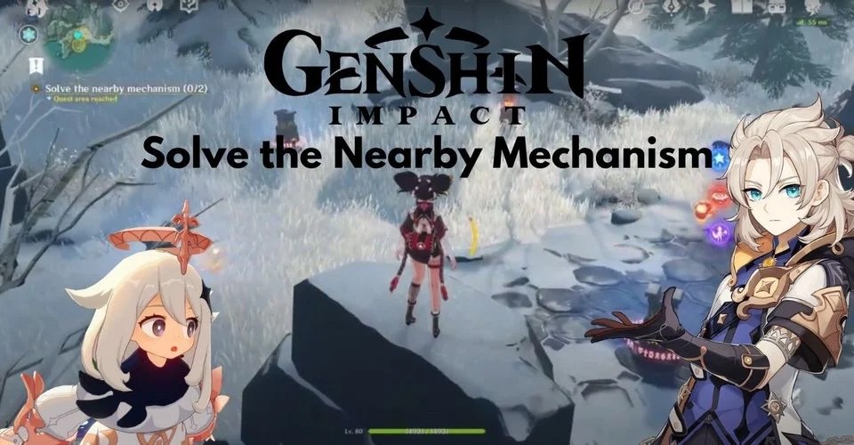 Как решить головоломку ближайшего механизма в Genshin Impact
