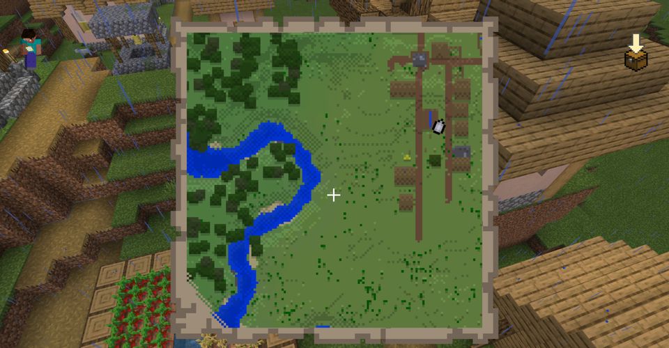 Как сделать карту в Minecraft