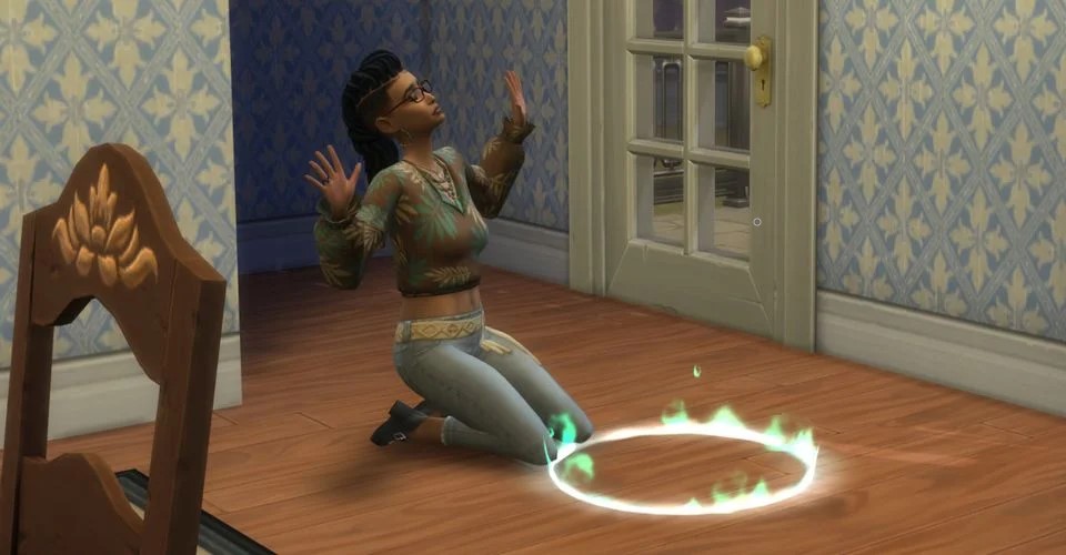 Как быстро развить навыки медиума в The Sims 4: Paranormal