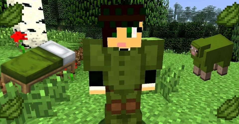 Как сделать зеленый краситель в Minecraft
