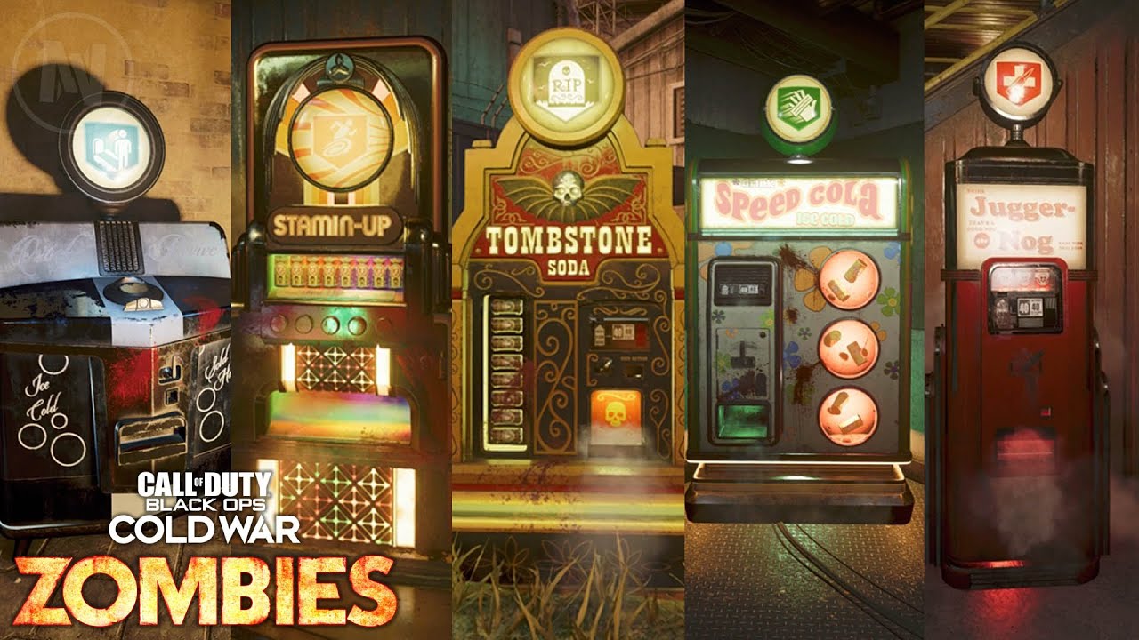 Где найти все машины с перками на карте Firebase Z в Cold War: Zombies
