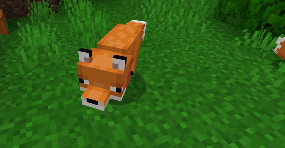 Как приручить лису в Minecraft