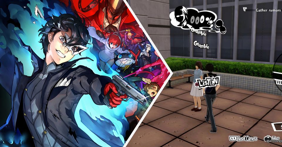 Где найти все слухи об Анго Нацумэ в Persona 5 Strikers
