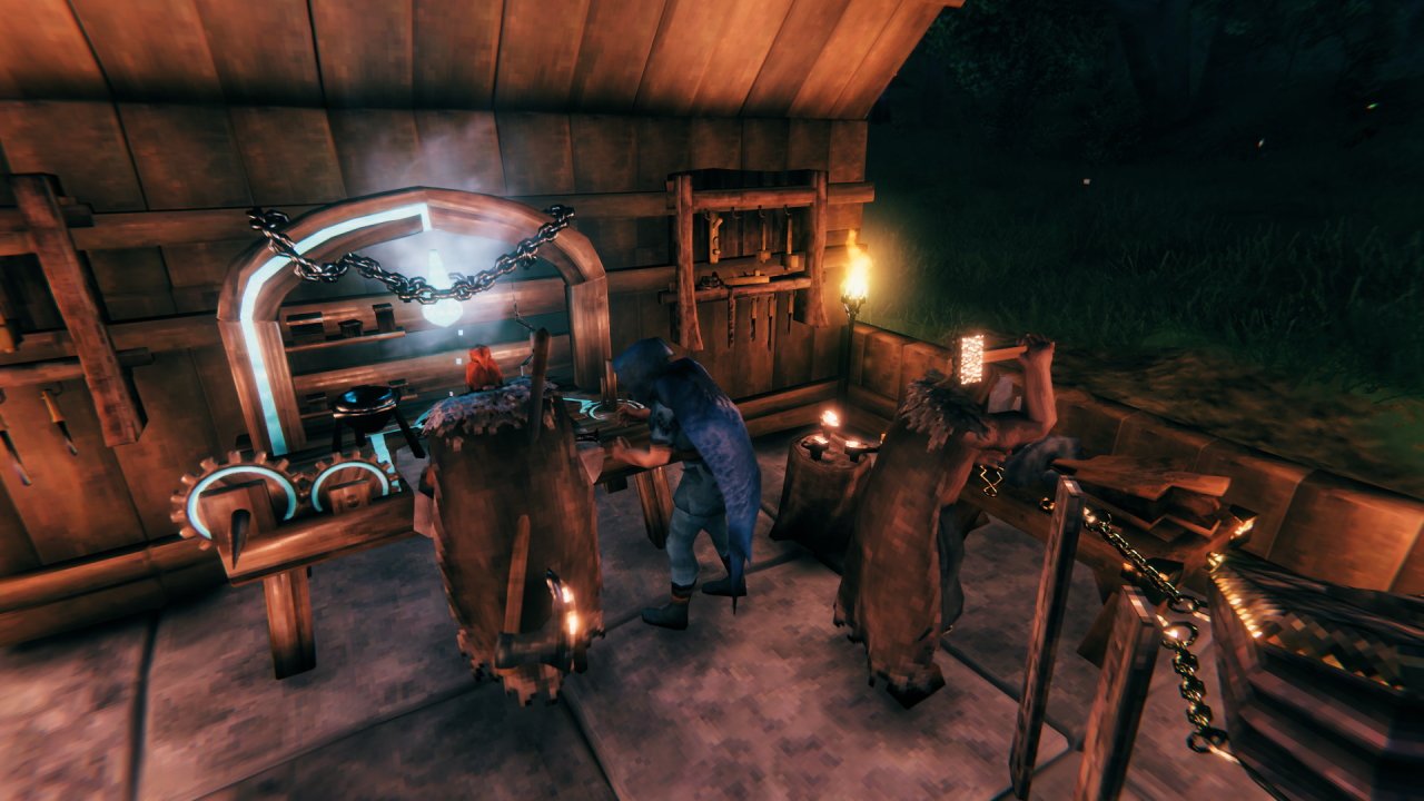 Как сделать стол ремесленника в Valheim
