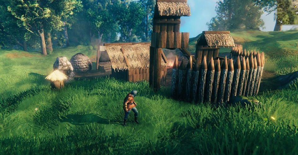 Лучшая защита базы в Valheim