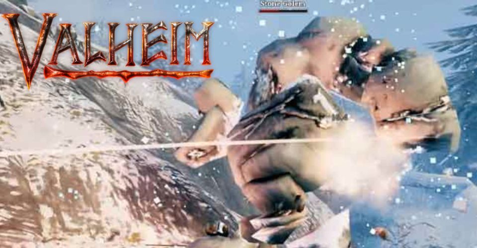 Как победить каменного голема в Valheim