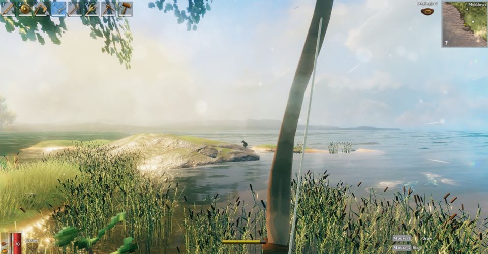 Как играть от первого лица в Valheim