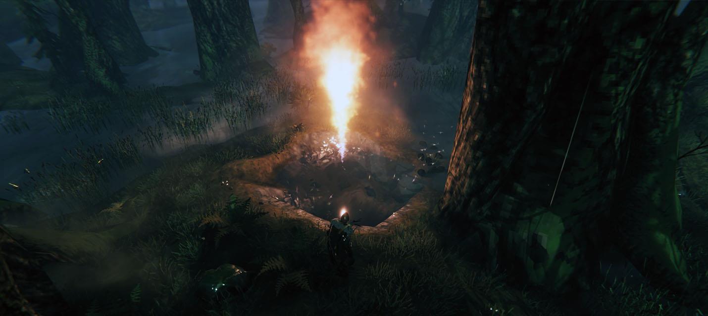 Как создать фейерверк в Valheim