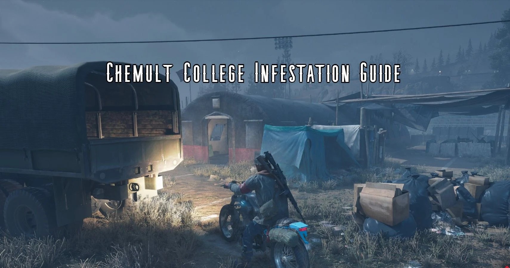 Гайд по региону Колледж Челмут в Days Gone: гнезда зараженных Гайд по региону Колледж Челмут в Days Gone: гнезда зараженных