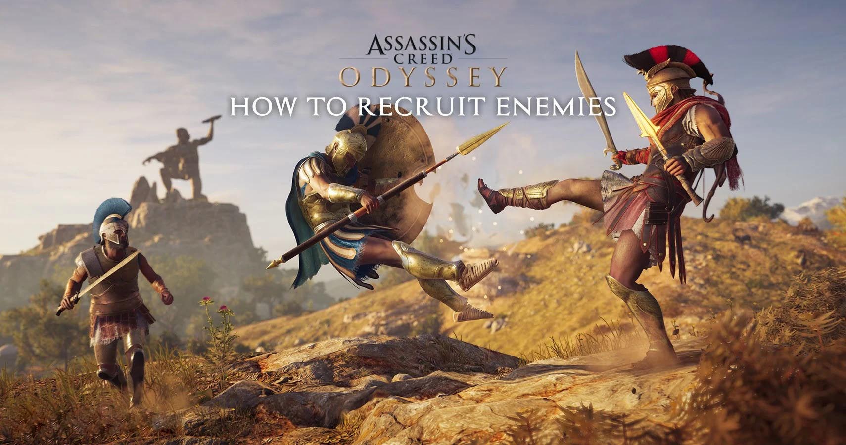 Как нанимать врагов в Assassin’s Creed: Odyssey