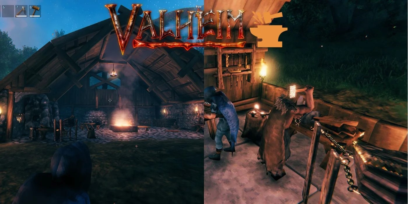 Как создать и улучшить кузницу в Valheim