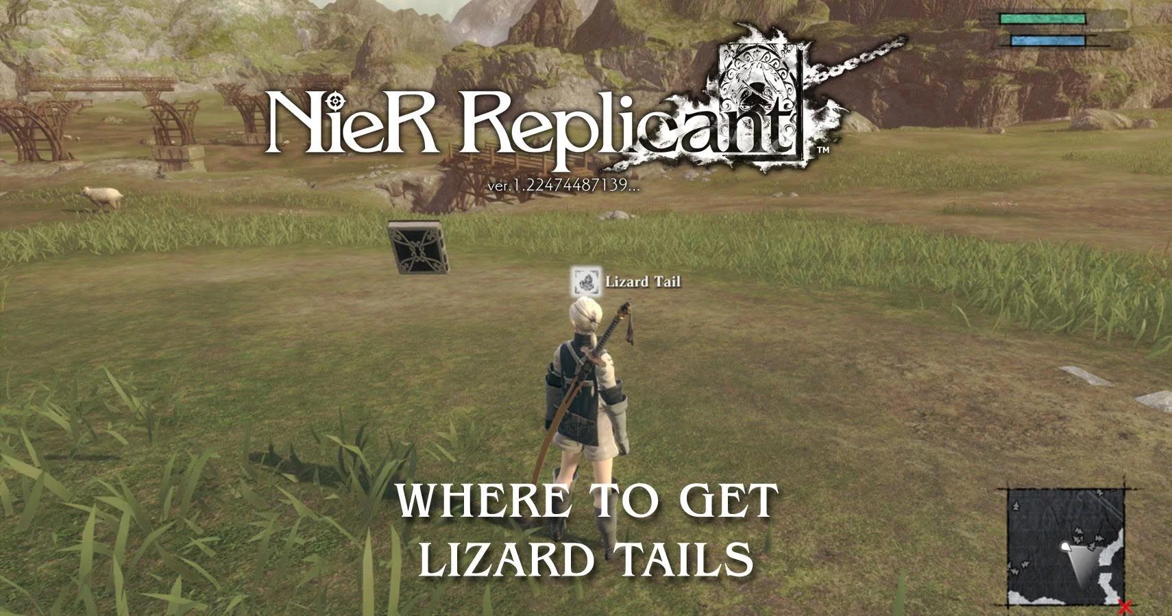 Где взять хвост ящерицы в NieR Replicant