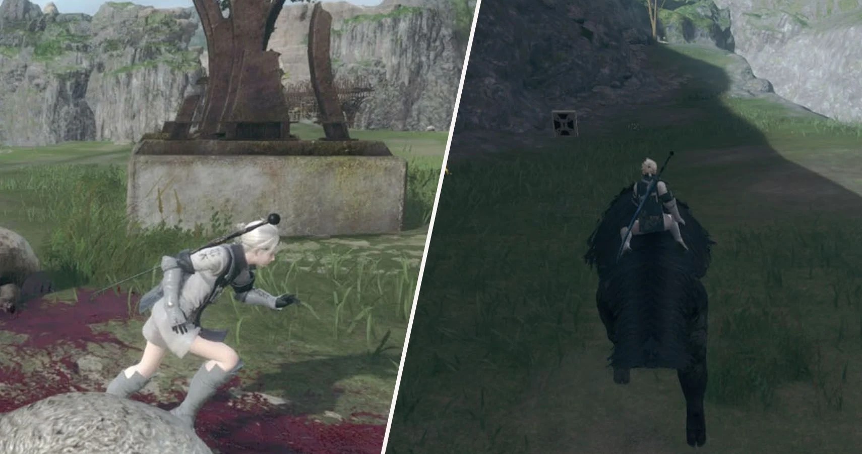 Где найти козью шкуру в NieR Replicant