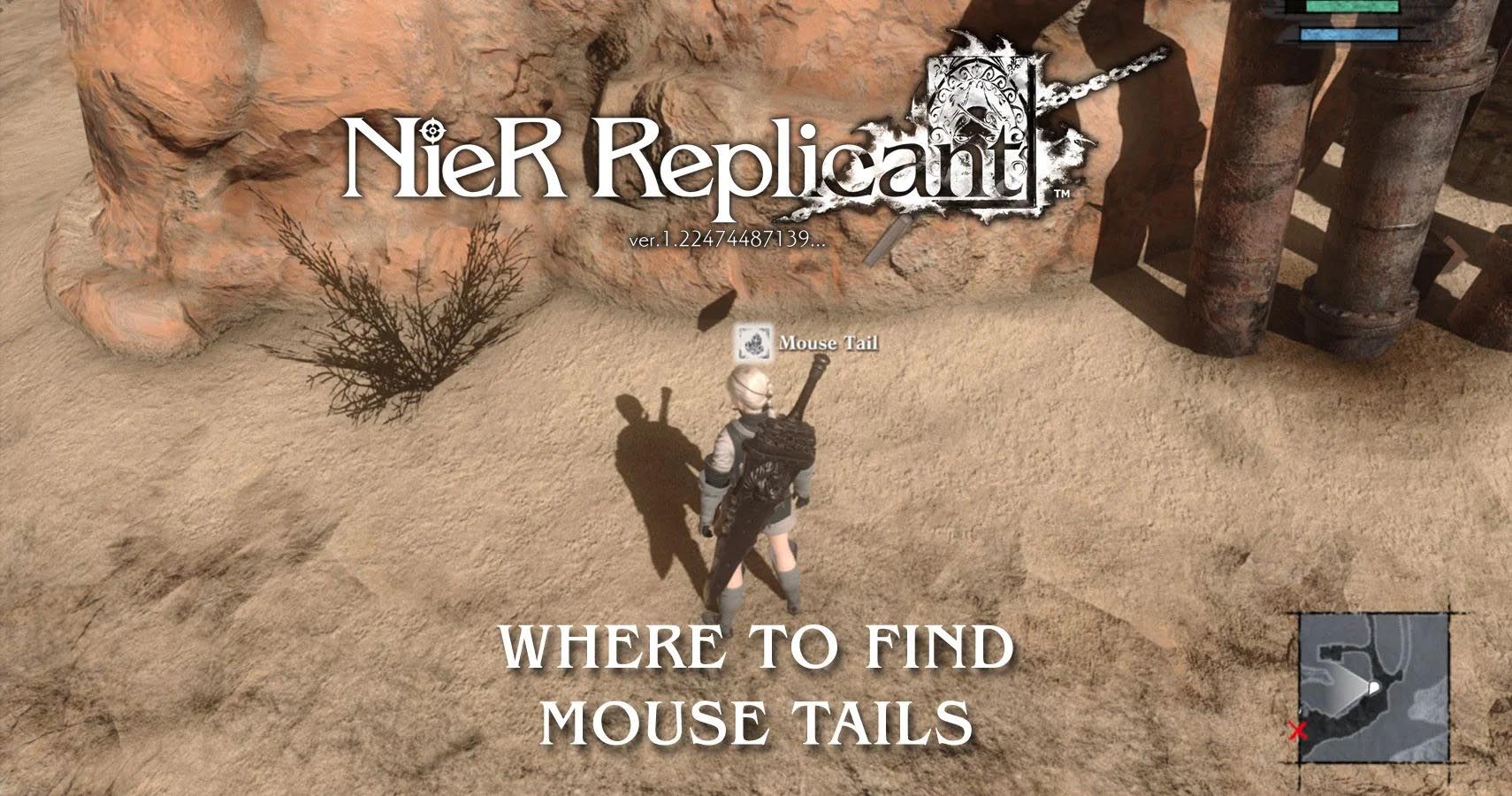 Где взять хвост мыши в NieR Replicant