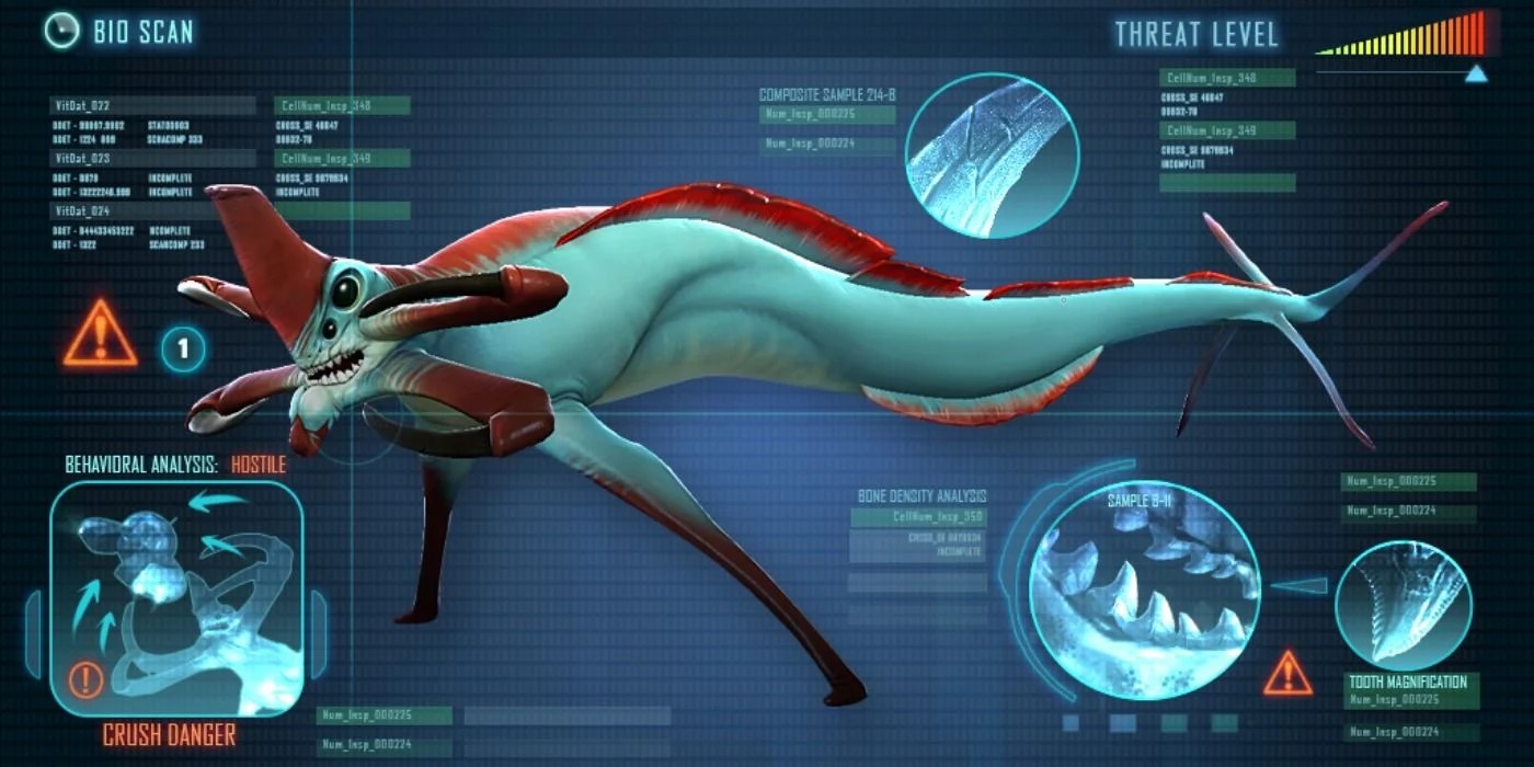 Как найти и убить Жнеца-левиафана в Subnautica Как найти и убить Жнеца-левиафана в Subnautica