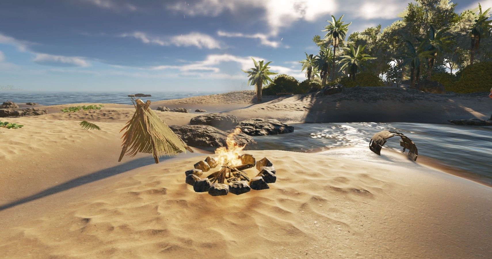 Как развести костер в Stranded Deep