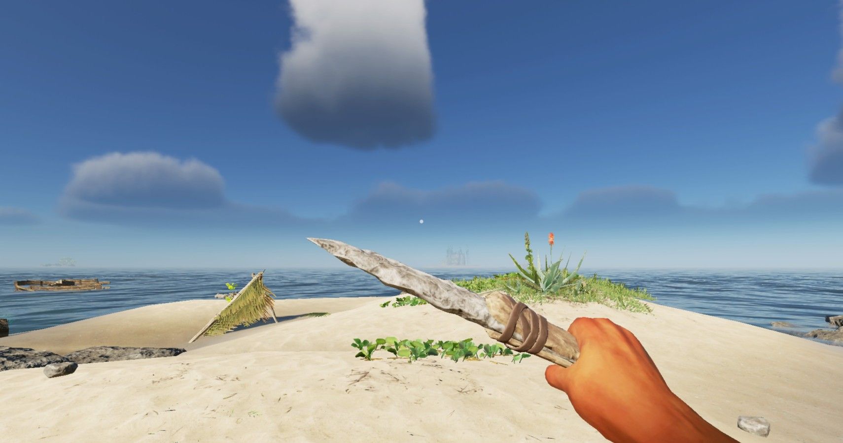 Как создать улучшенный нож в Stranded Deep