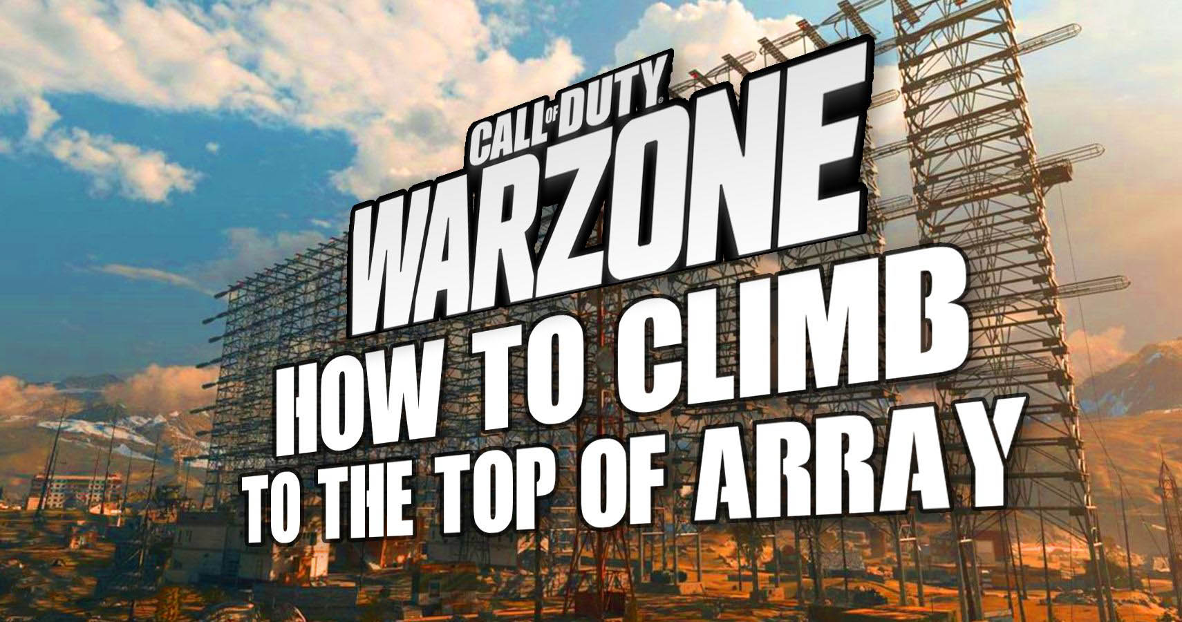 Как подняться на сооружение в Верданске 84 в Warzone Как подняться на сооружение в Верданске 84 в Warzone