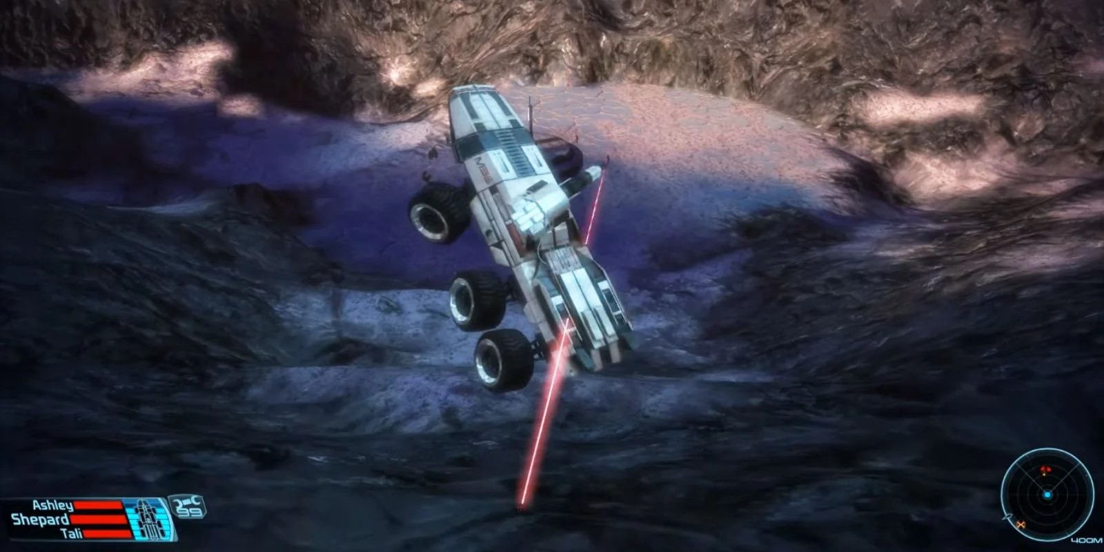 Как управлять МАКО в Mass Effect