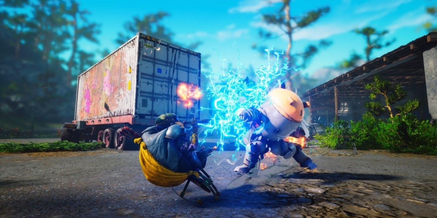 Как пользоваться двойным оружием в Biomutant