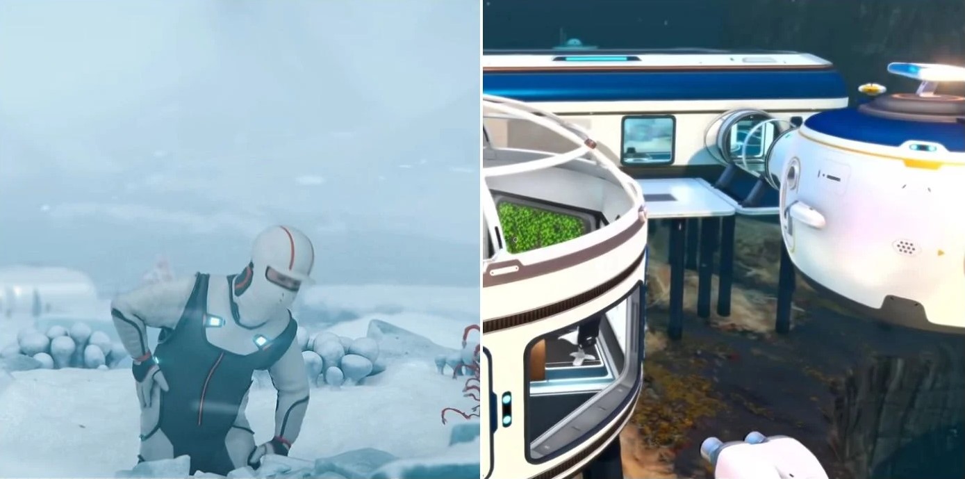 Как построить базу на земле в Subnautica: Below Zero
