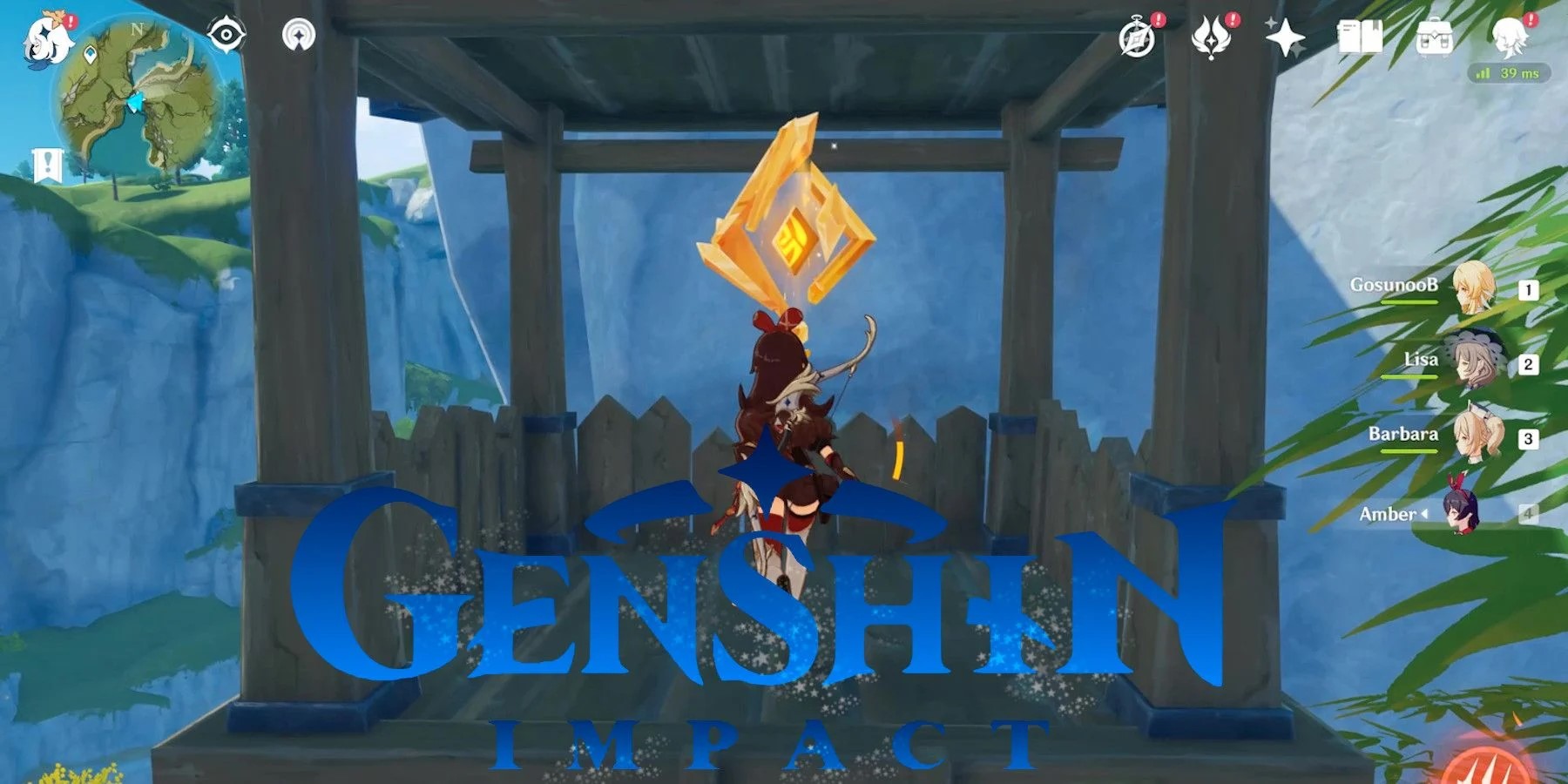 Локации геокулов в долине Бишуй в Genshin Impact