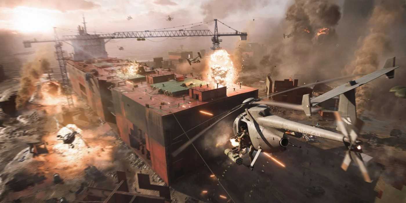 Короткий геймплейный тизер Battlefield 2042 в преддверии анонса на E3